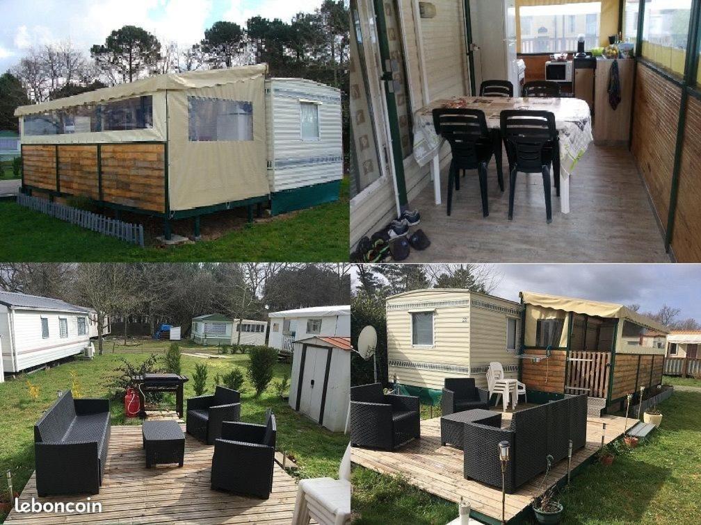 Mobilhome Bien Equipe Et Climatise Мимизан-Плаж Экстерьер фото